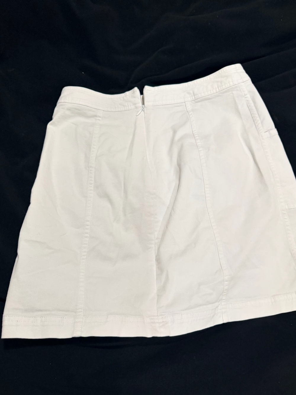 Boden White A-Line Skirt